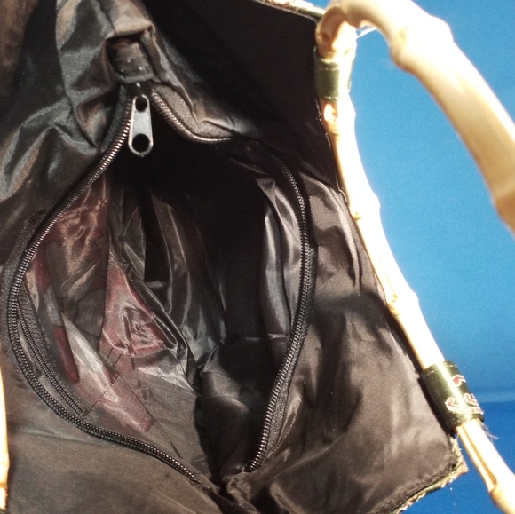 Jade green Asian inspired handbag - Picture 5 of 6